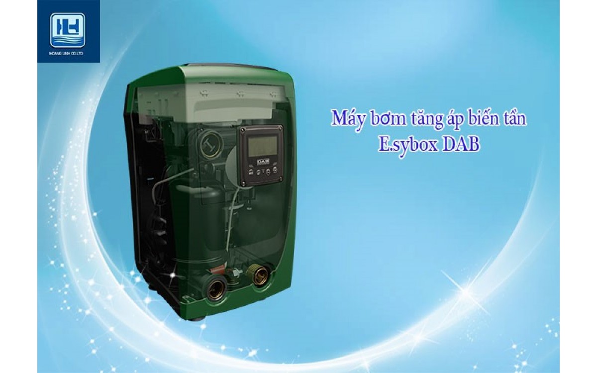 Máy bơm tăng áp biến tấn Eysbox DAB vừa chất vừa hợp lý