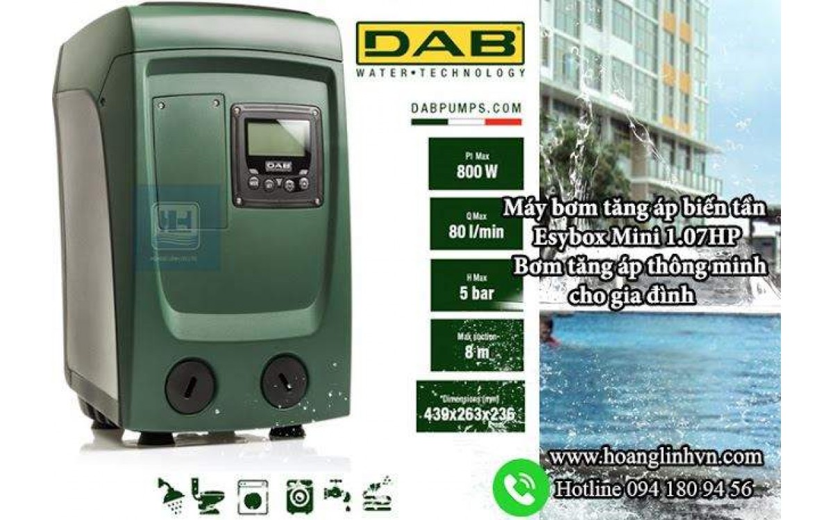 Tính khác biệt của bơm Esybox Mini 3 so với các dòng bơm tăng áp thông thường trên thị trường