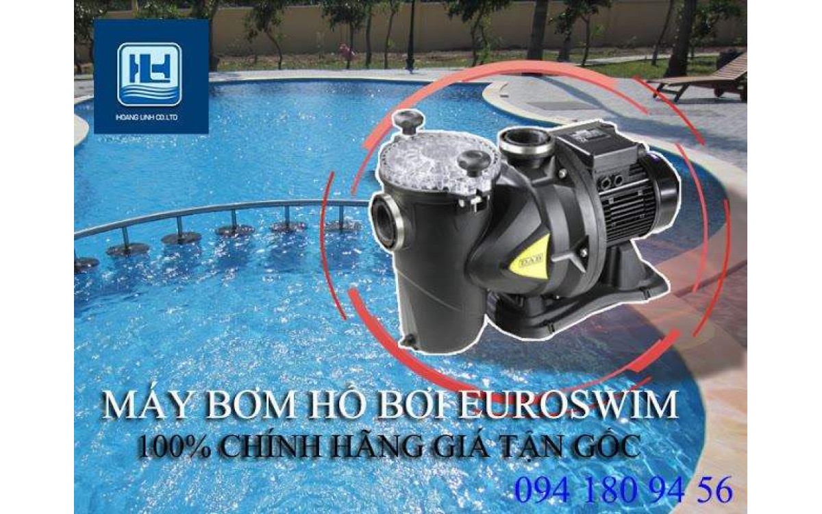 Vì sao nên trang bị dòng bơm Euroswim cho hồ bơi của bạn?