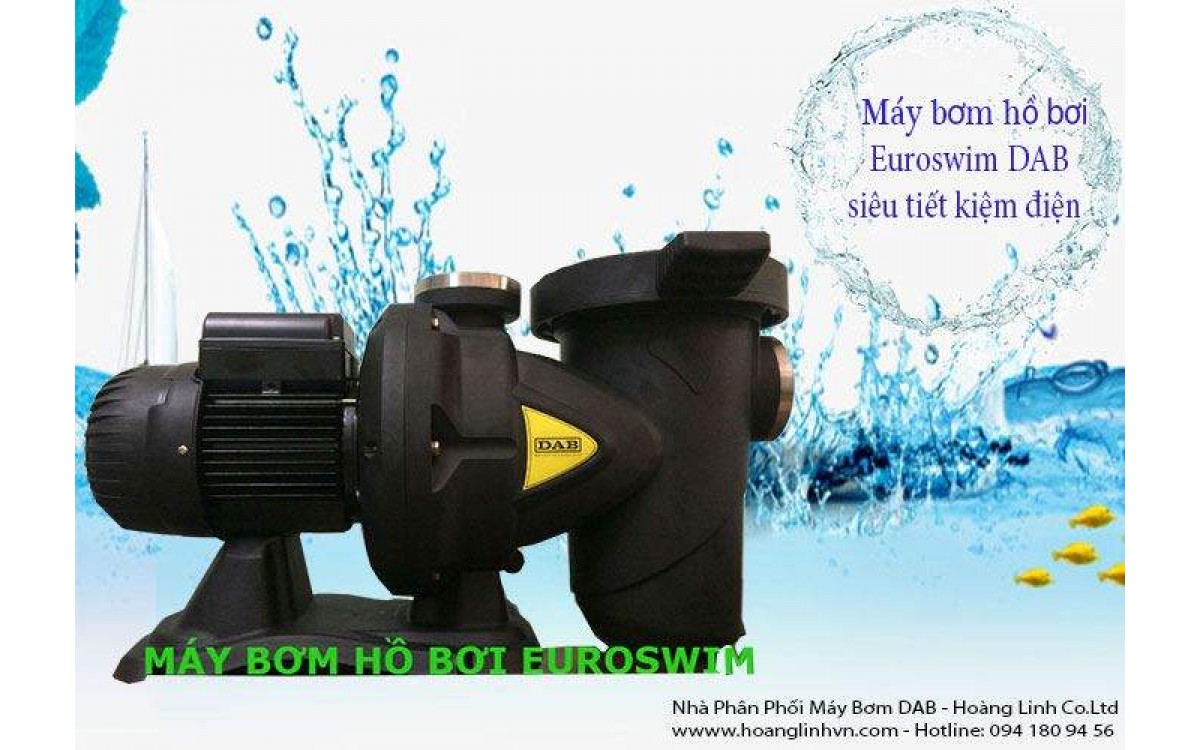 Máy bơm hồ bơi chuyên dụng cho các bể bơi diện tích lớn