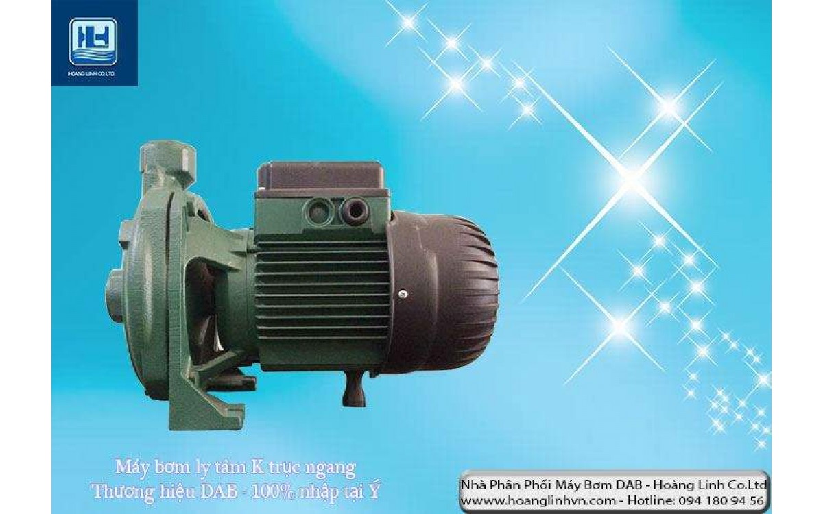 Máy bơm ly tâm K DAB thiết kế phù hợp mọi hệ thống nước