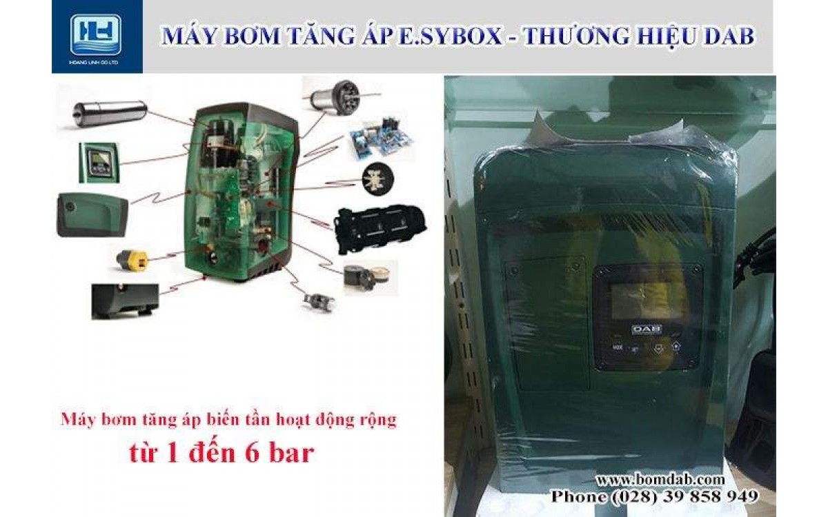 Máy bơm tăng áp biến tần E.sybox - Giải pháp tối ưu cho toà nhà 7 tầng