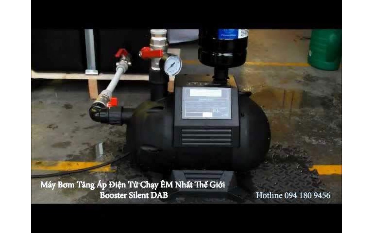Cung cấp nước ổn định mọi vị trí với máy bơm tăng áp điện tử