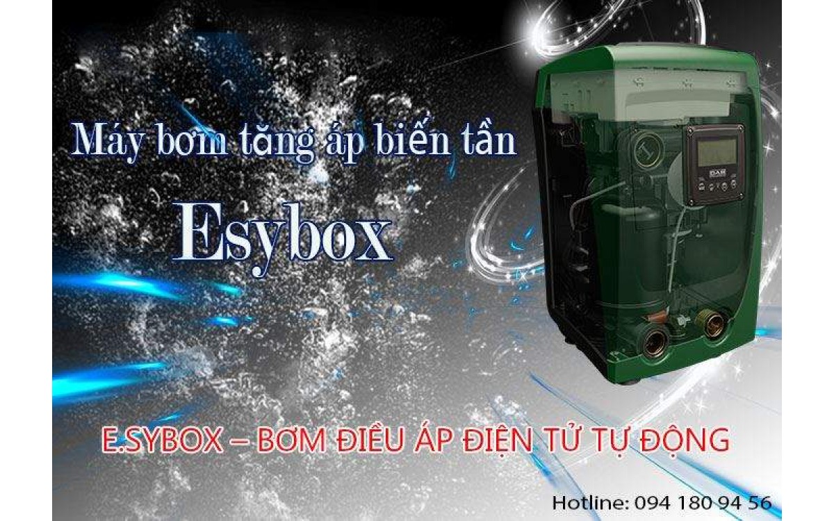 Đột phá công nghệ với máy bơm tăng áp biến tần