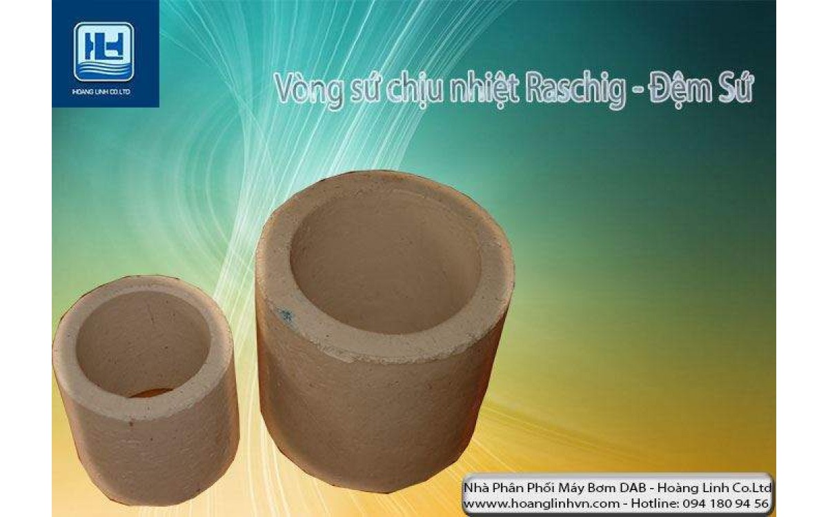 Vòng sứ chịu nhiệt cần có khi xây dựng xử lý khí thải
