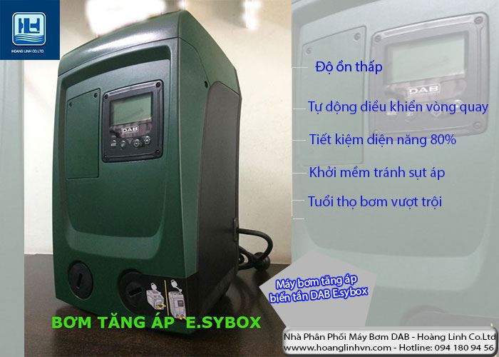 Máy bơm tăng áp biến tần chất lượng cao cho nhà phố 2019